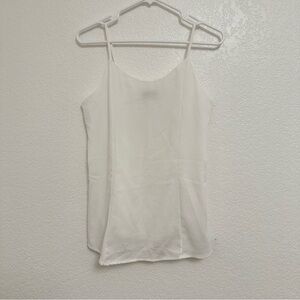 White Maternity Tank Top